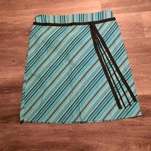 Striped skirt